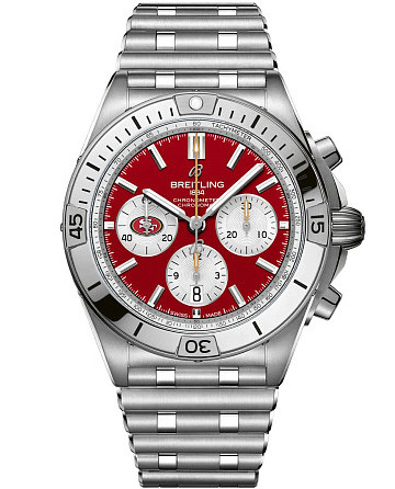 Breitling Chronomat B01 42 NFL San Francisco 49ers Edition AB01342B1K1A1